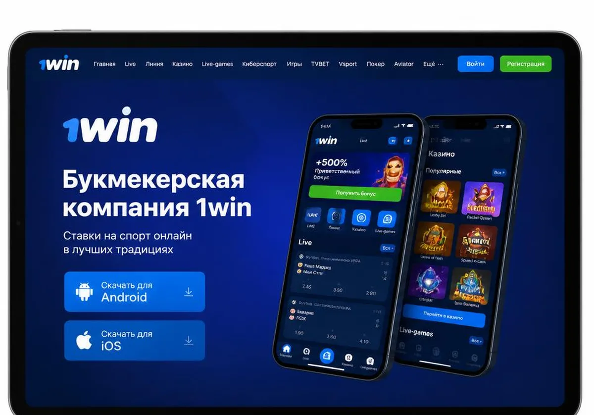 Форма регистрации 1win с выбором валюты счёта и приветственным бонусом